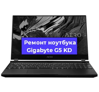 Чистка от пыли и замена термопасты на ноутбуке Gigabyte G5 KD в Москве